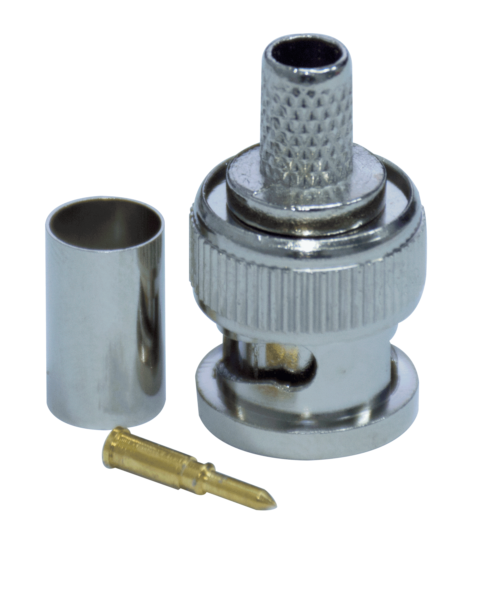 WATASHI WAC042 RG6 Metal Three-Piece BNC Connector
