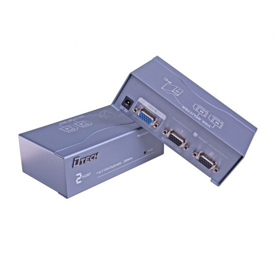 DTECH DT-7252 1-to-2 250MHz VGA Splitter