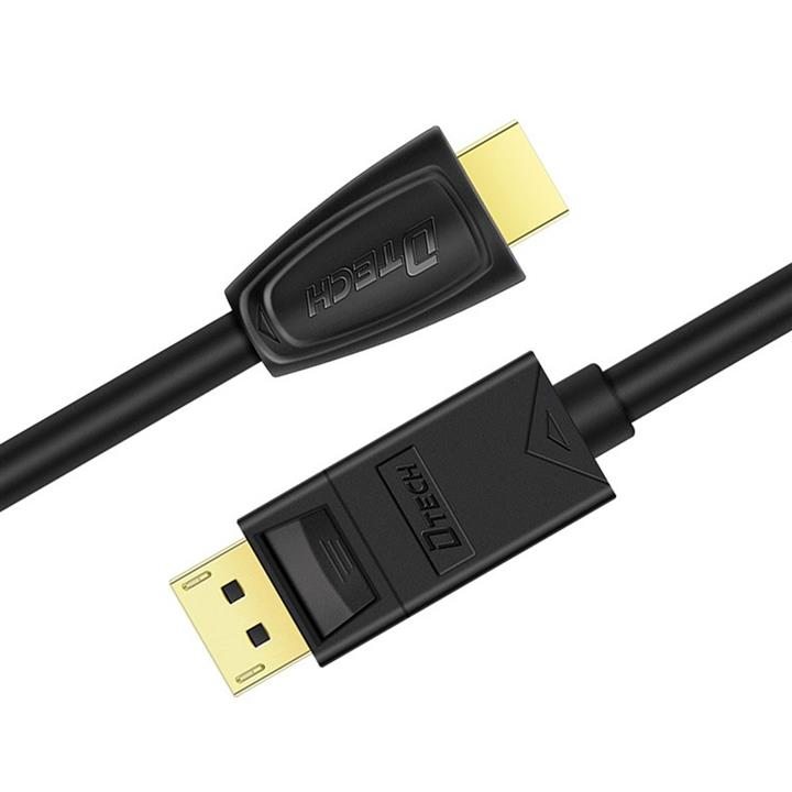 DTECH DT-CU0305 1.8m DisplayPort Male to HDMI Male Cable