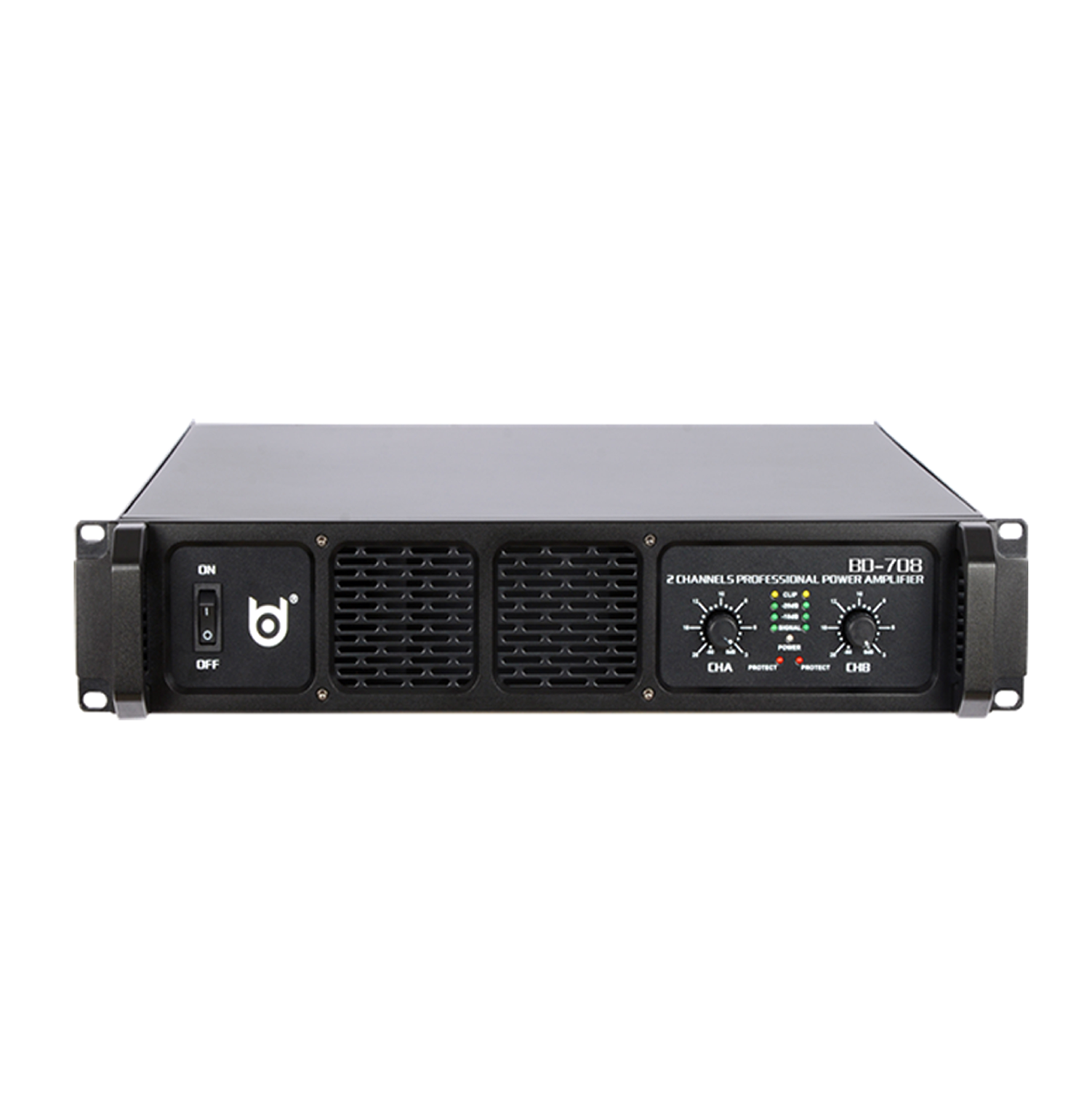 BDSOUND BD-708 8Ω 2*800W 2-Channel Professional Power Amplifier