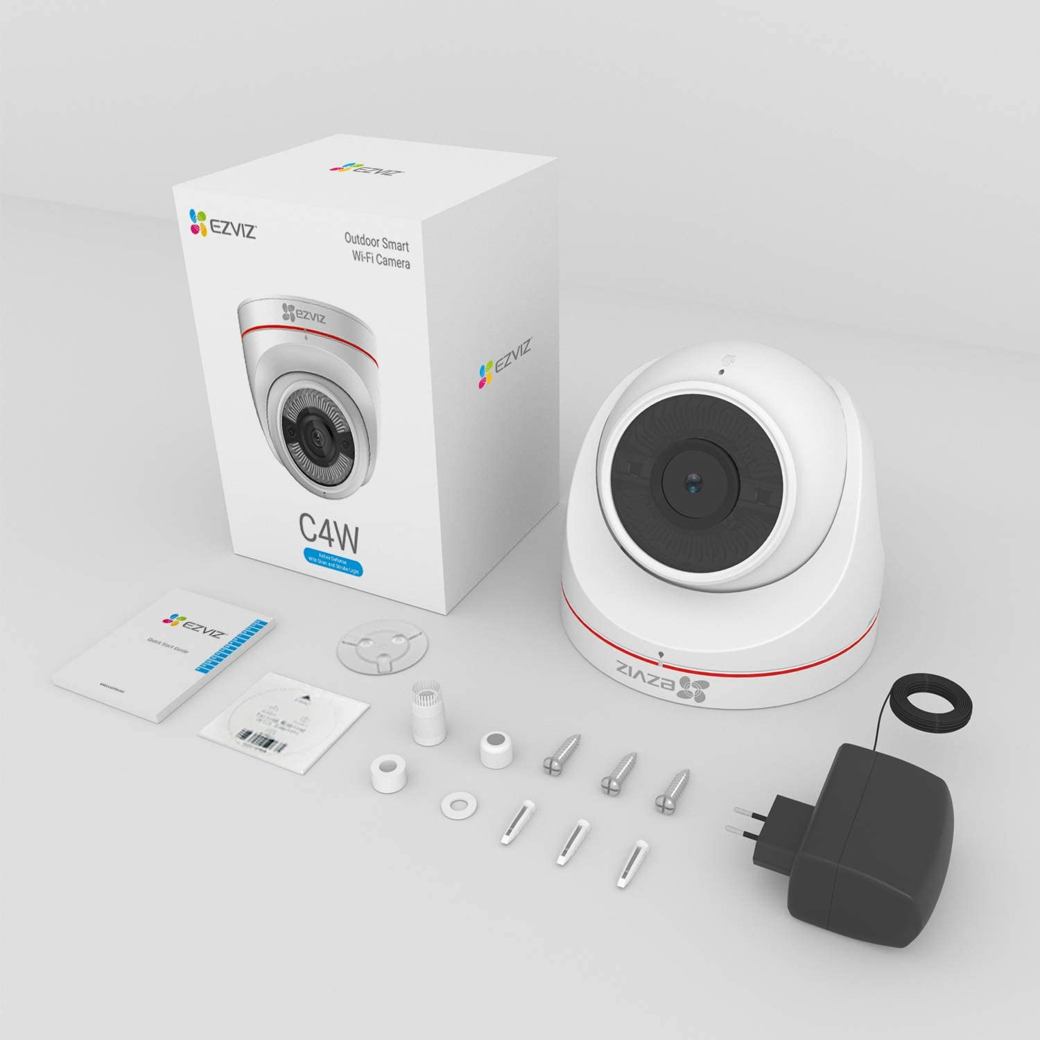 EZVIZ C4W/CS-CV228-A0-3C2WFR 2MP Outdoor Guardian With Active Defense