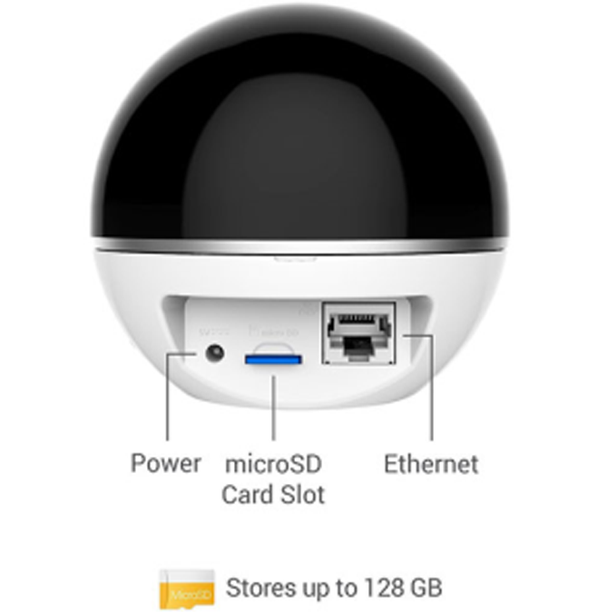 EZVIZ C6TC/CS-CV248-A3-32WMFR 2MP Full-Room Coverage, Motion Tracking Master