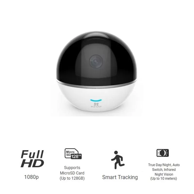 EZVIZ C6TC/CS-CV248-A3-32WMFR 2MP Full-Room Coverage, Motion Tracking Master
