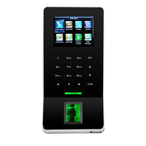 ZKTeco F22-B Ultra-thin Fingerprint T&A and Access Control Terminal