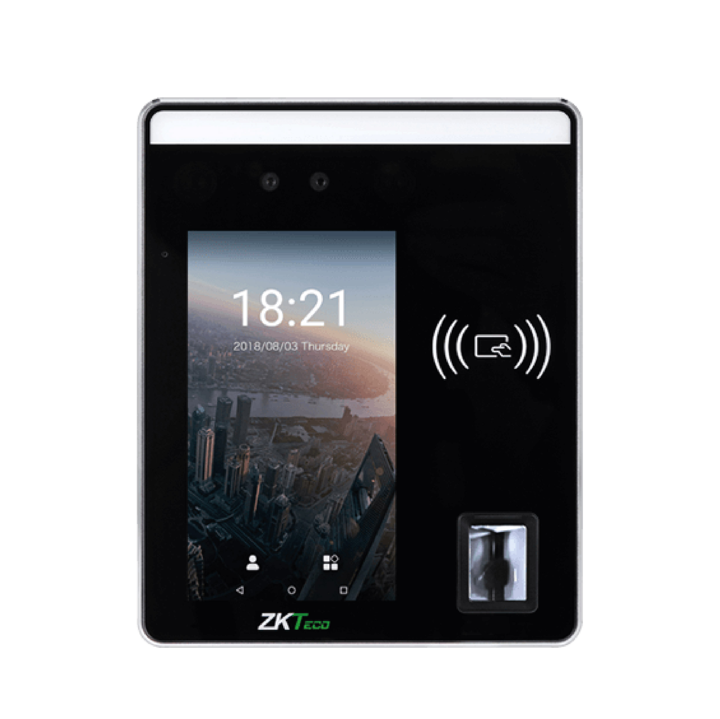 ZKTeco SpeedFace-H5 Starter Facial Recognition Terminal with 5-inch Touch Display