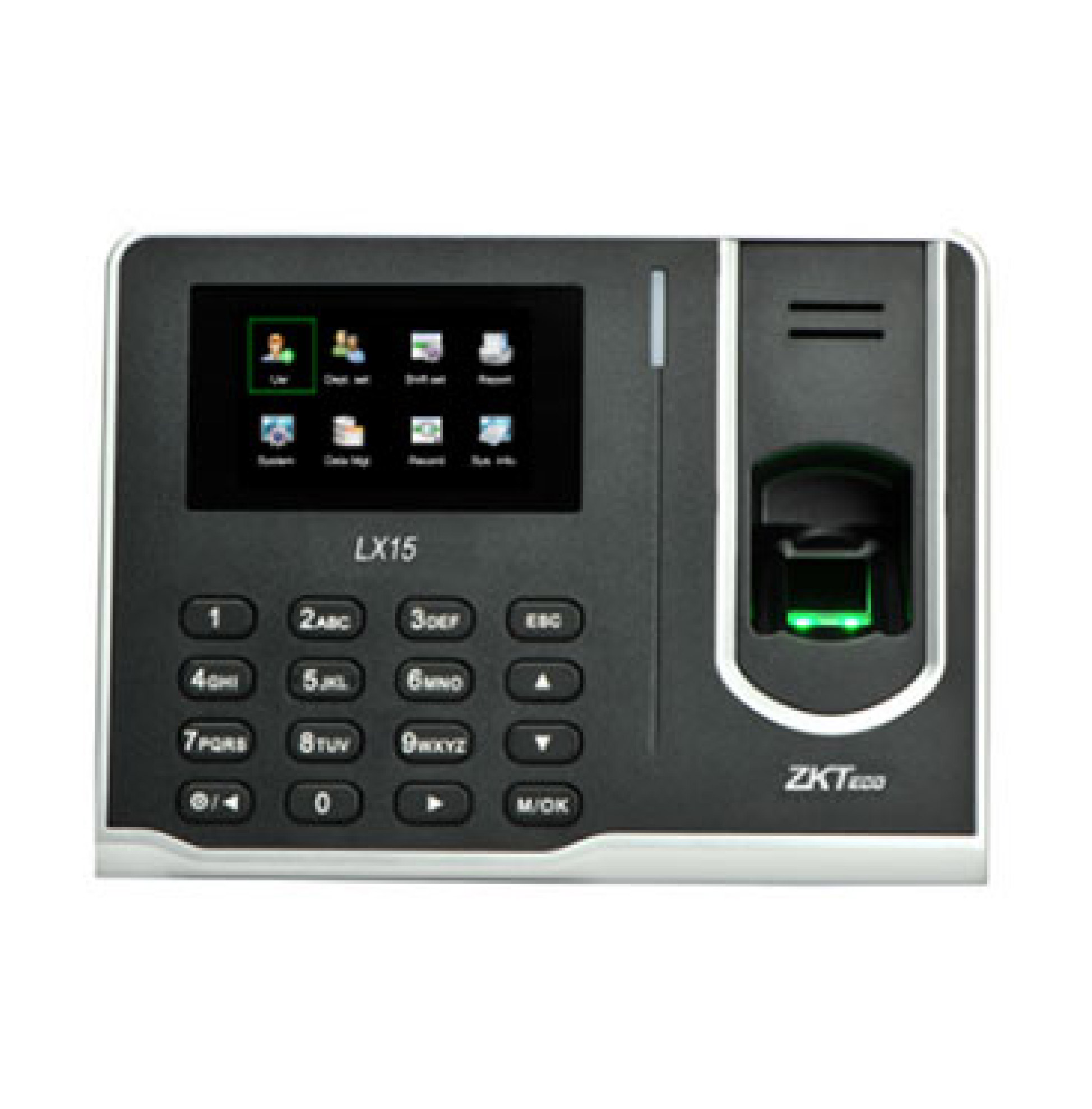 ZKTeco LX15 2.8-inch TFT Display Time Attendance Terminal with SSR Report