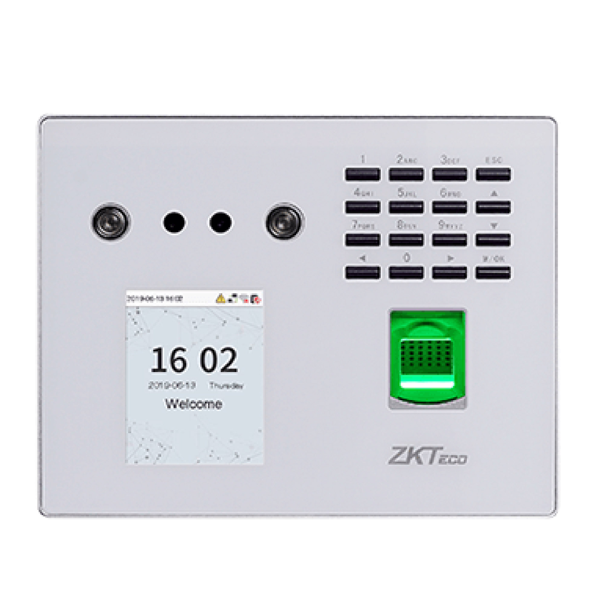 ZKTeco MB40-VL Multi-Biometric Visible Light Facial Recognition T&A and Access Control Terminal