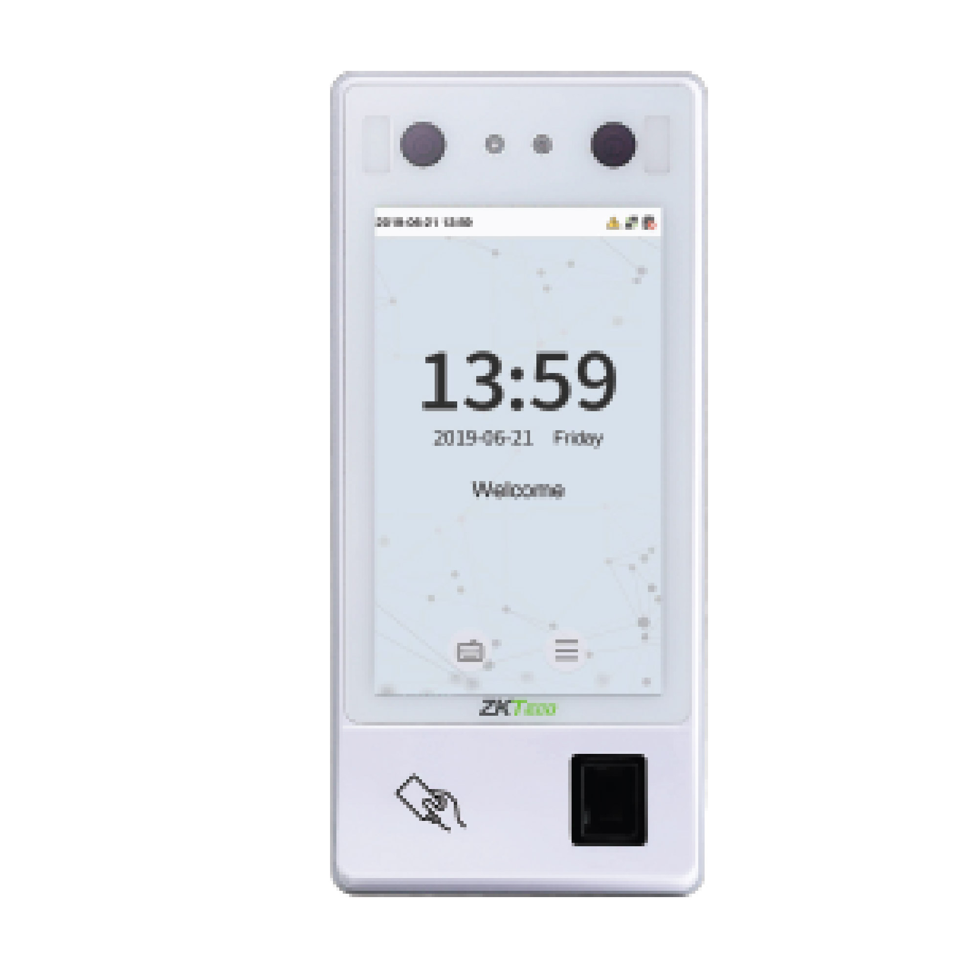 ZKTeco G4 Multi-biometric Visible Light Facial Recognition Time Attendance Terminal