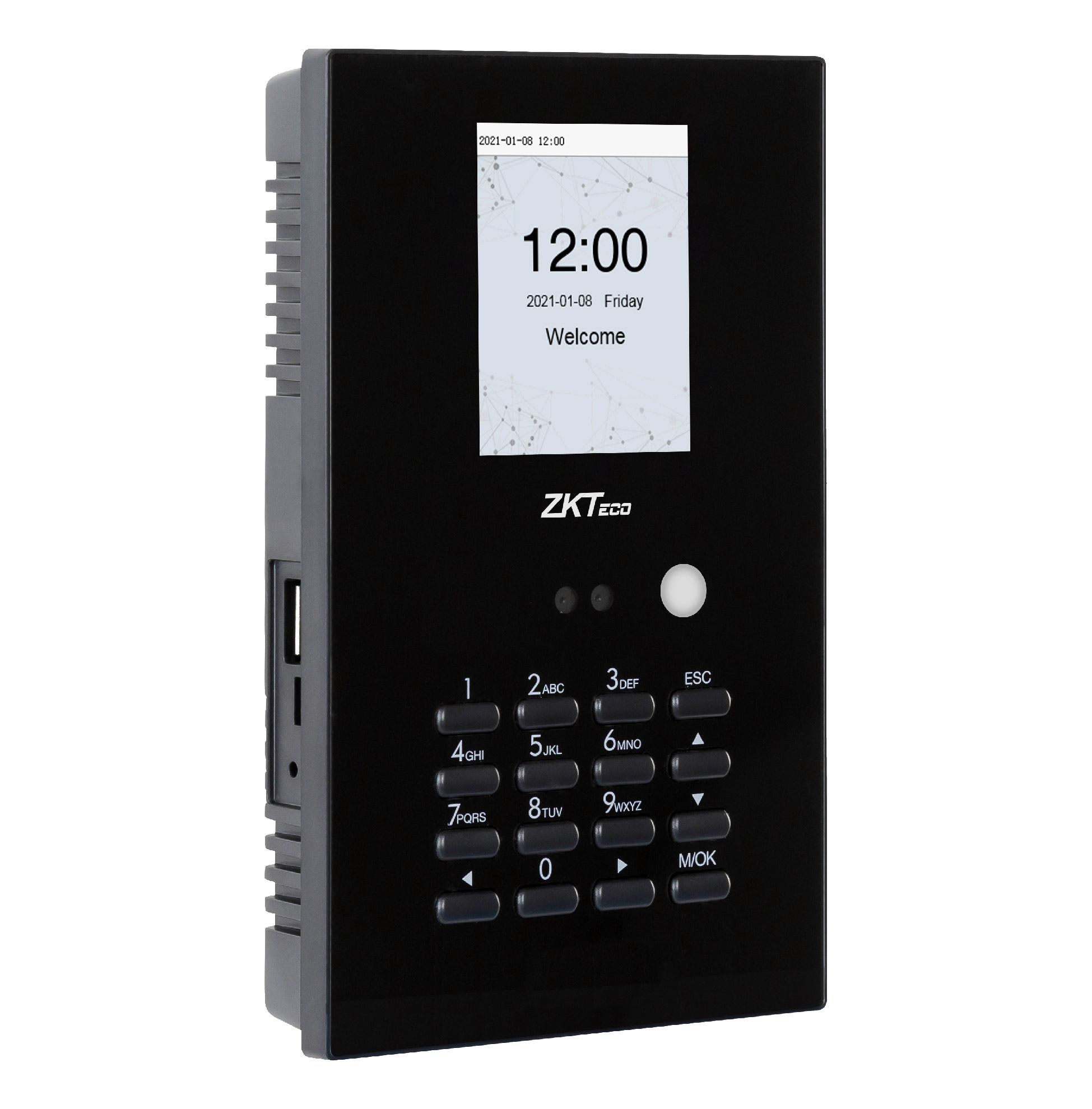 ZKTeco LFace10 Visible Light Facial Recognition Time Attendance Terminal