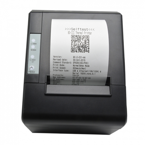 ZKTeco ZKP8001 Thermal Receipt Printer with Auto-cutter