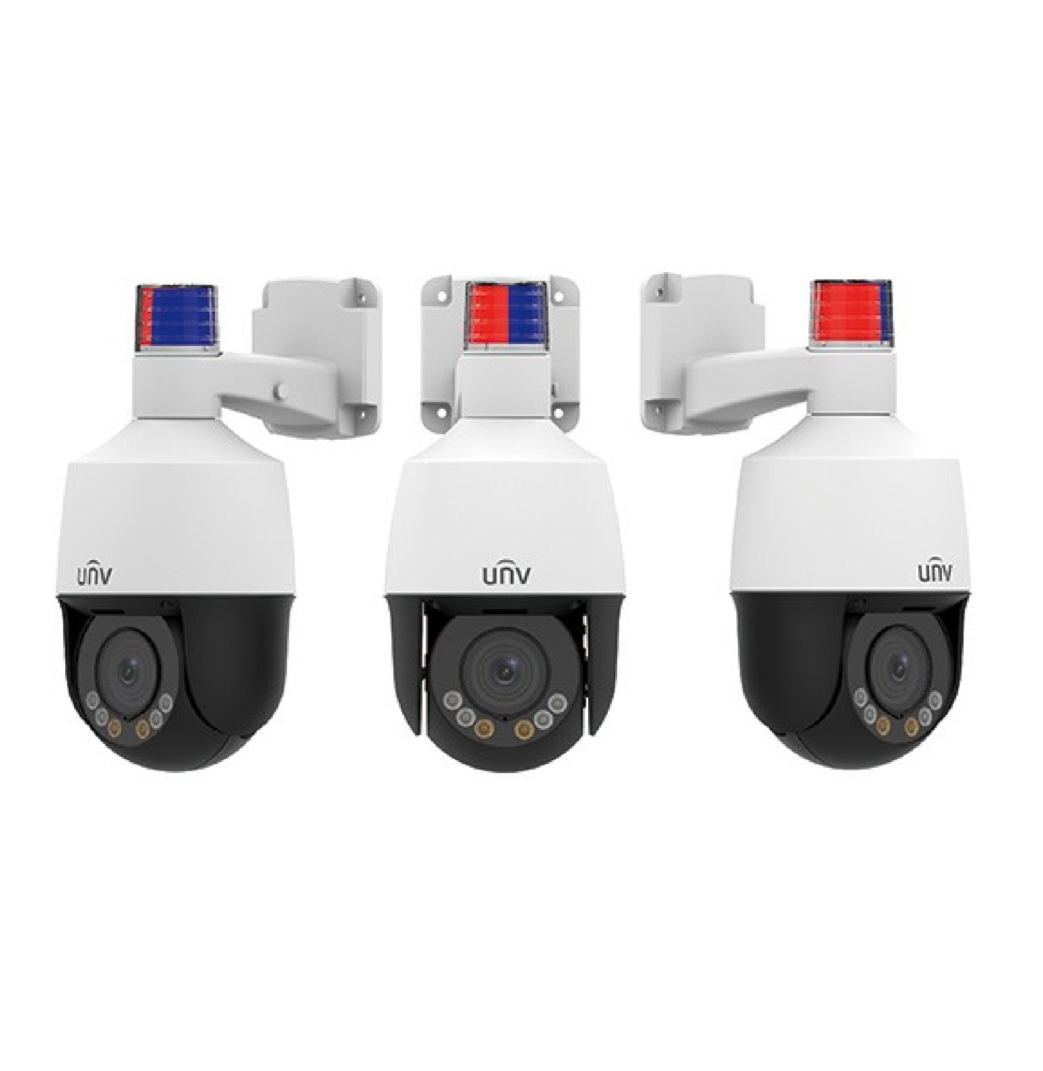 Uniview IPC675LFW-AX4DUPKC-VG 5MP LightHunter Active Deterrence Mini PTZ Camera