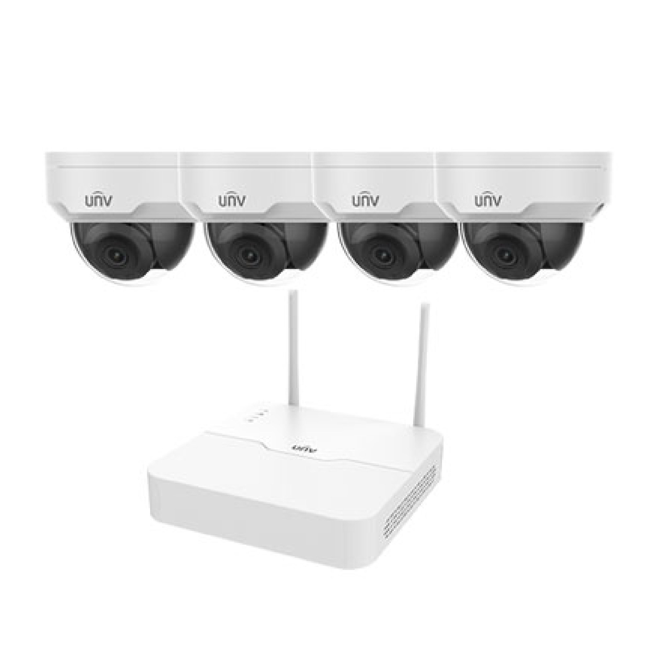 Uniview Kit-WD4CH NVR301-04LB-W/4*322SR3-VSF28W-D Wi-Fi Camera Kit