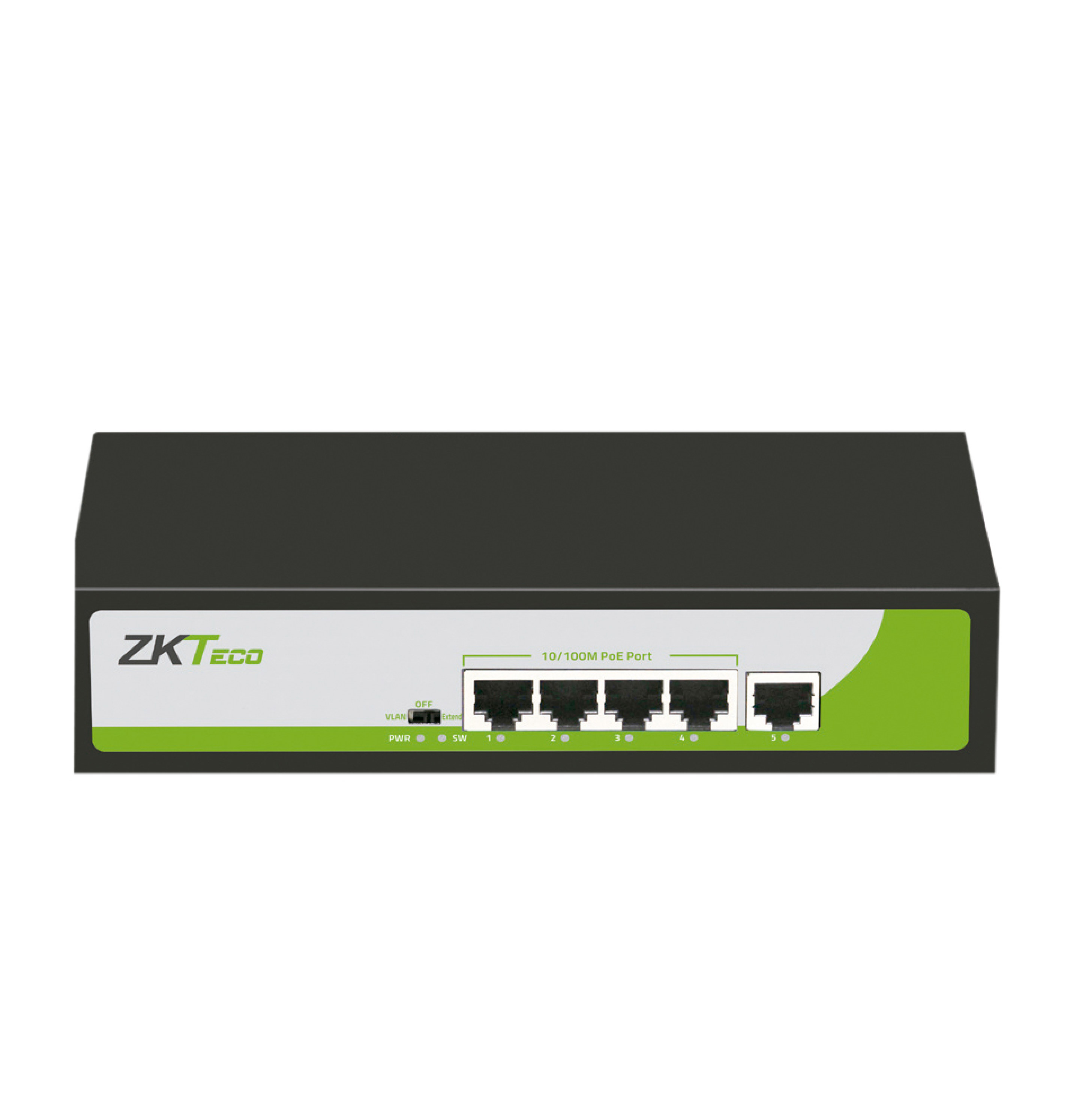 ZKTeco PE041-55-C 4-Port 10/100Mbps PoE Switch