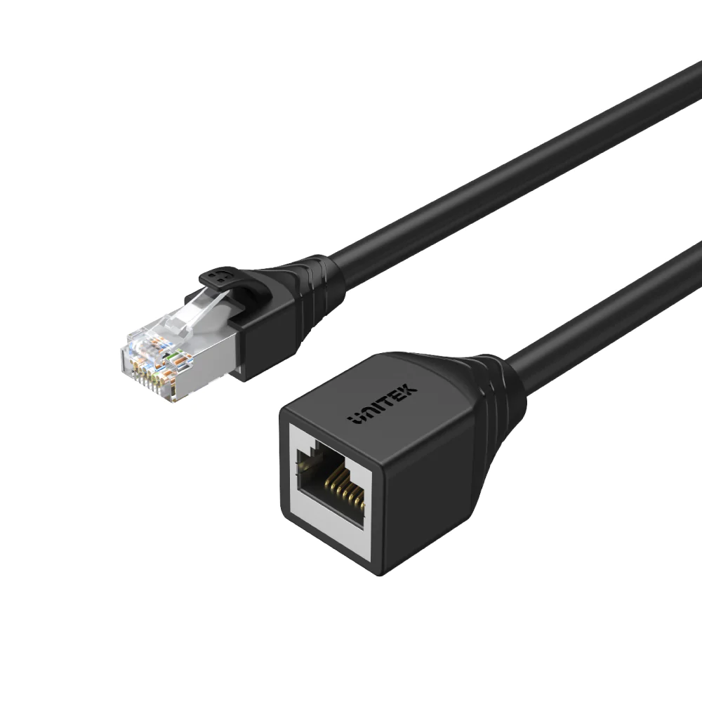 UNITEK C1896BK 1m Cat 6 STP RJ45 Ethernet Extension Cable