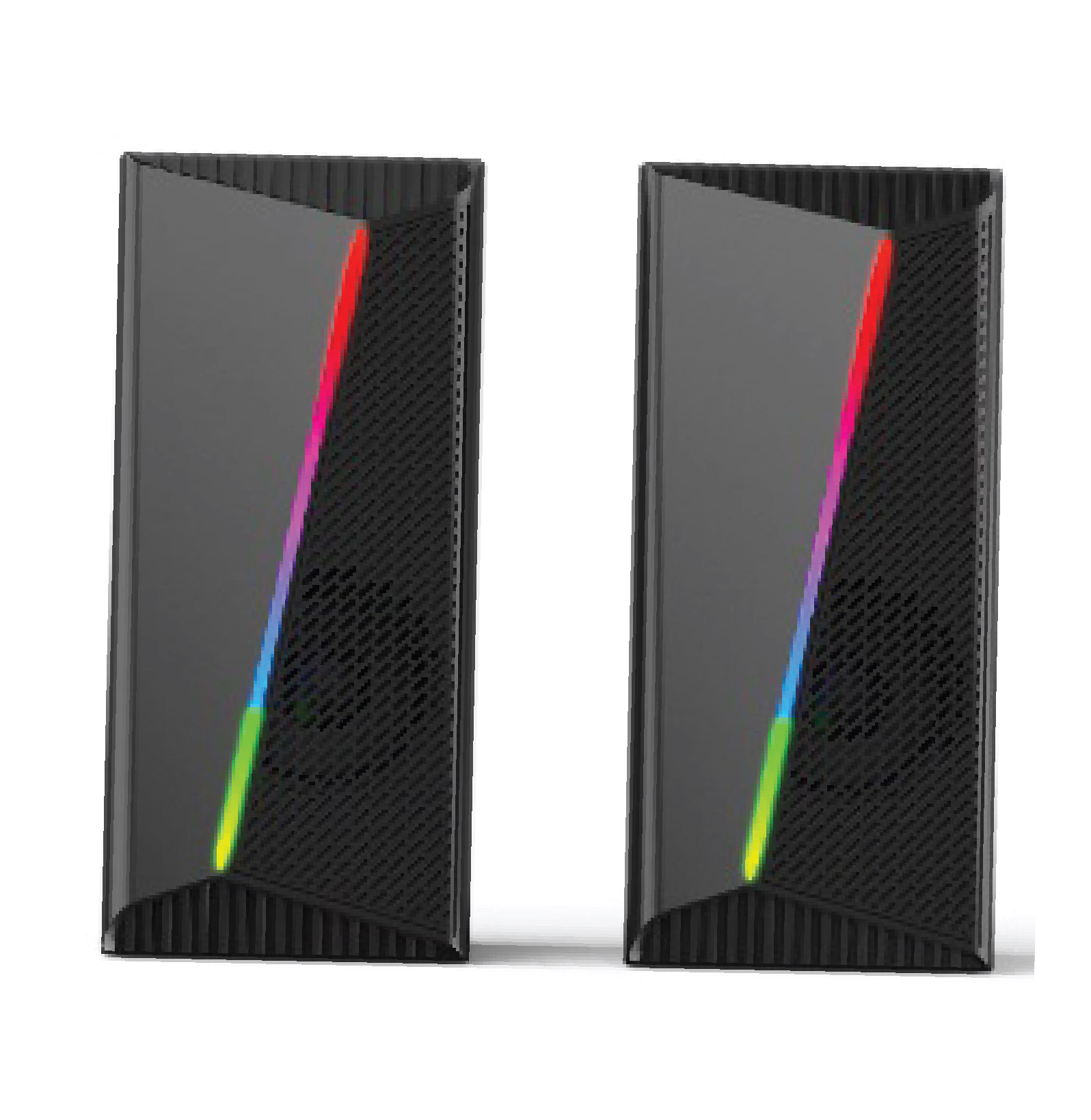 HOTMAI FT-A3 RGB Light Portable USB Powered Desktop Speaker
