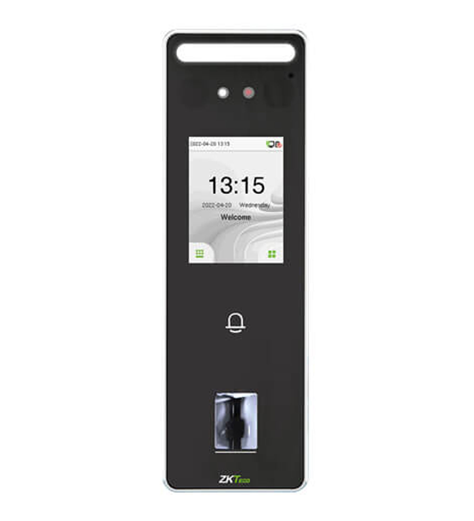 ZKTeco SpeedFace-V3L-ID Visible Light Facial Recognition with RFID Access Control Terminal