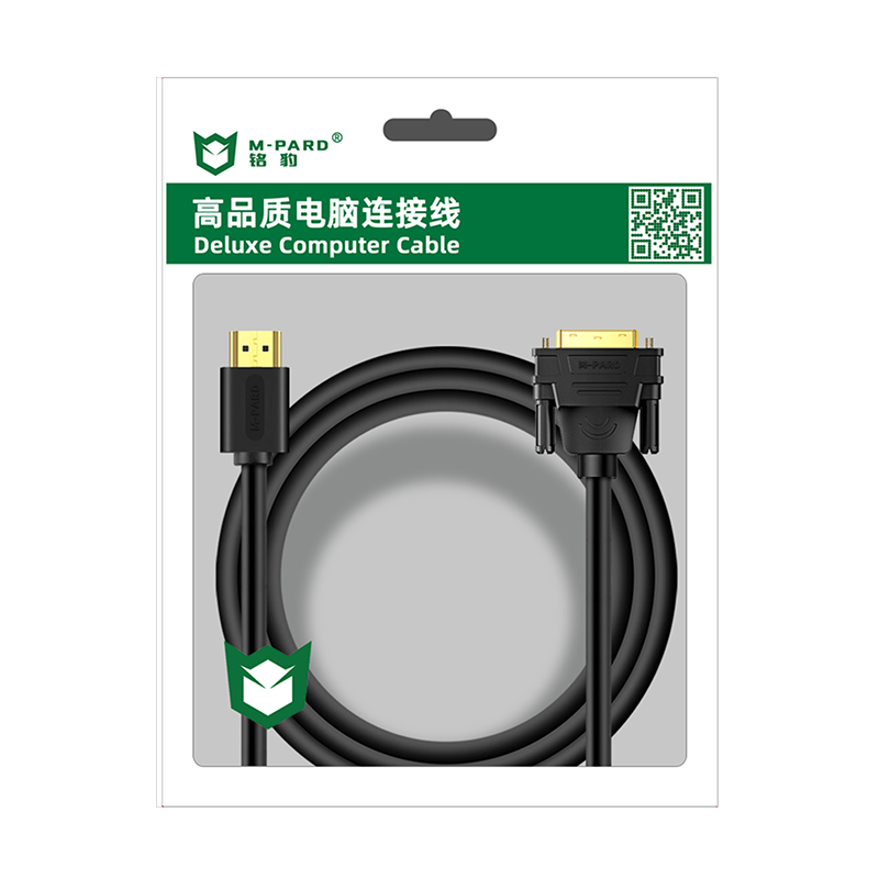 M-PARD MH019 1.5M HDMI Male to DVI (24+1) Male Converter Cable
