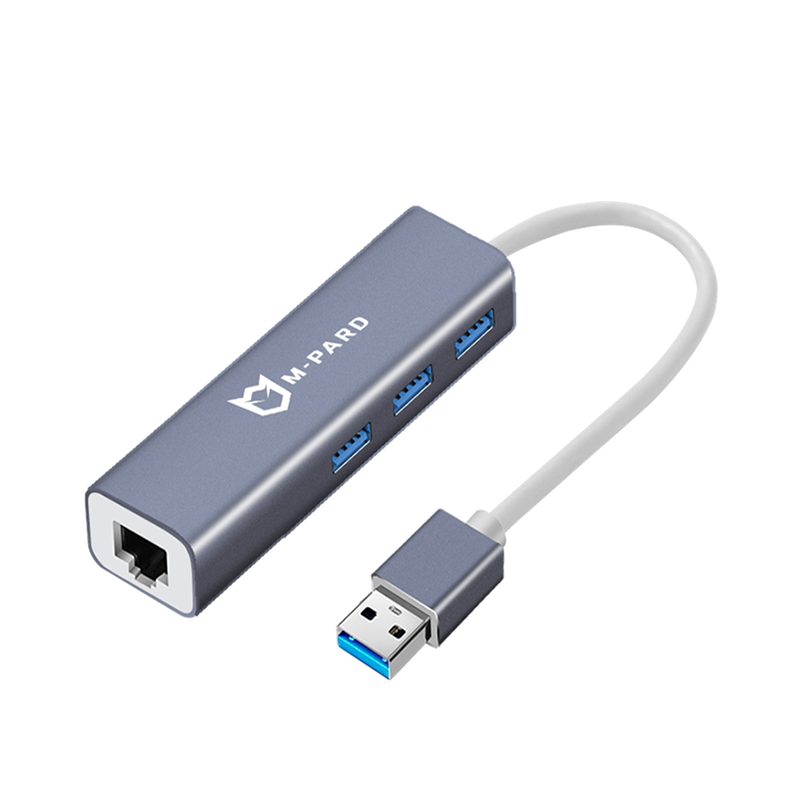 M-PARD MH050 USB 3.0 to Gigabit Ethenet + 3-Port USB 3.0 Hub