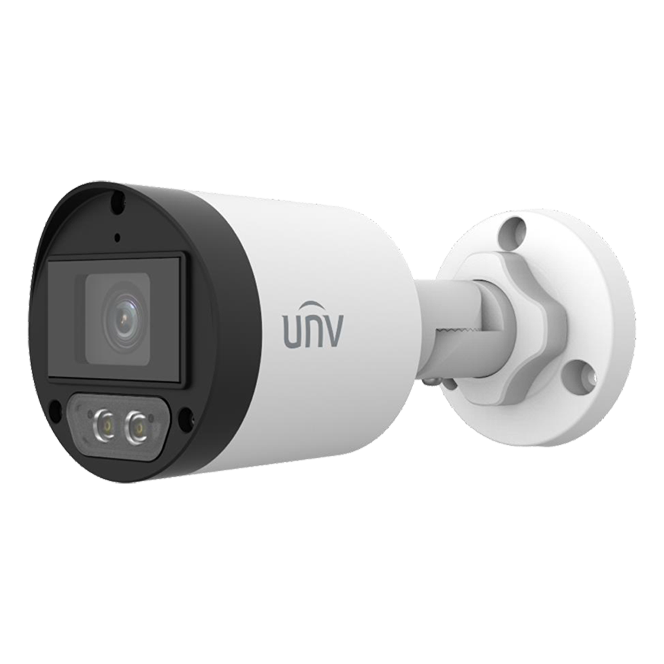 Uniview UAC-B125-AF28M-W 5MP ColourHunter Fixed Warm Light Bullet Analog Camera