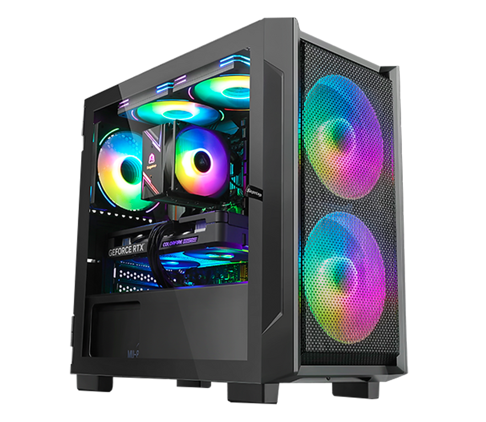 Segotep Gremlin 1 Black Computer Case