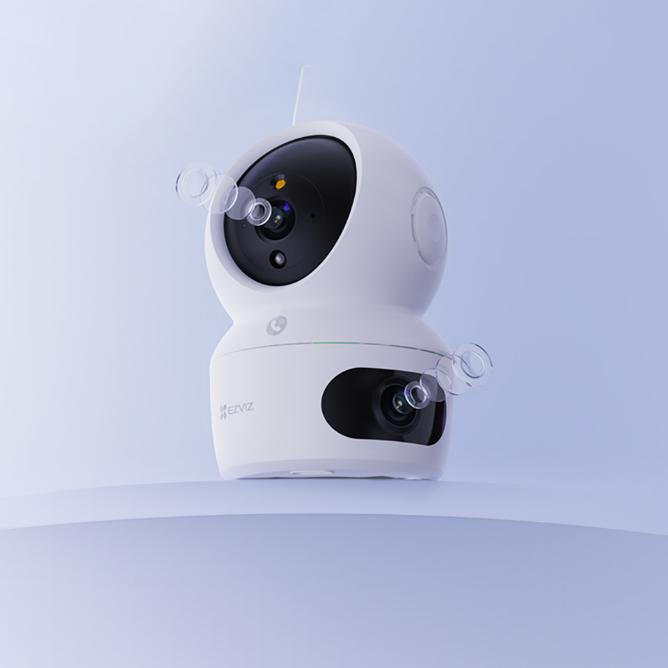 EZVIZ CS-H7C-R100-8G44WF 2K+&2K+ Dual-Lens Pan & Tilt Wi-Fi Camera