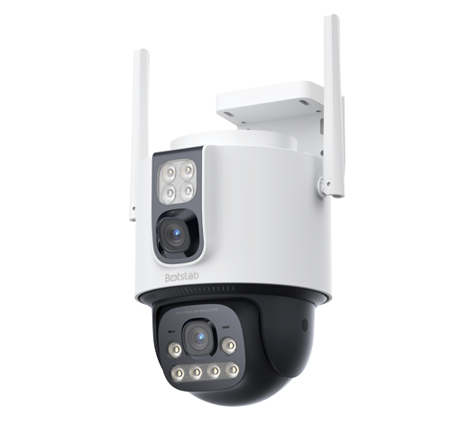 Botslab W315 4MP+4MP Dual-Lens Outdoor Pan & Tilt Two-way Audio Full Color Wi-Fi Camera