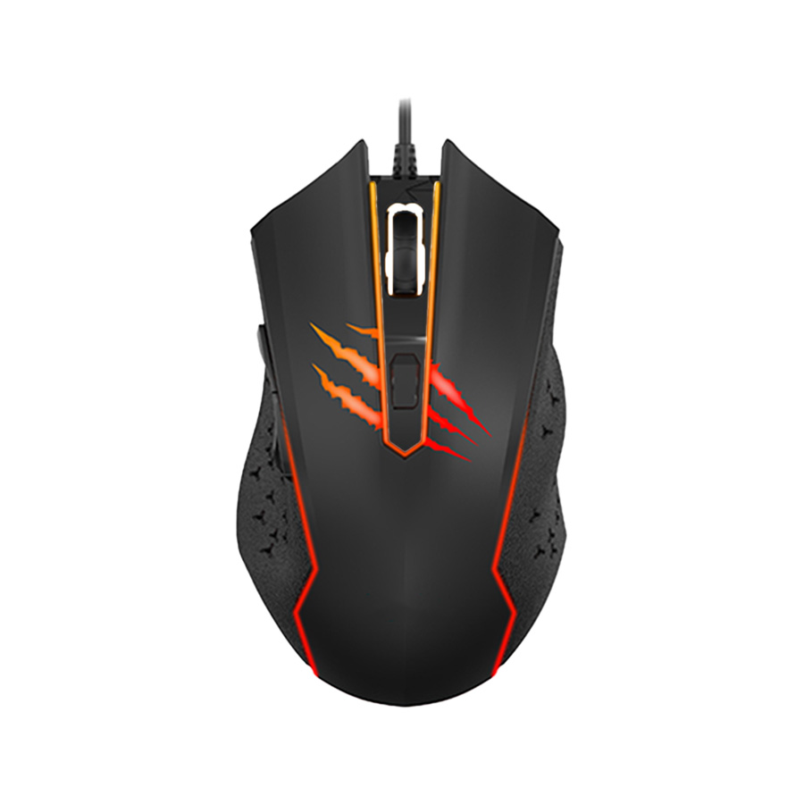 HAVIT MS1027-B RGB Backlit Wired Gaming Mouse