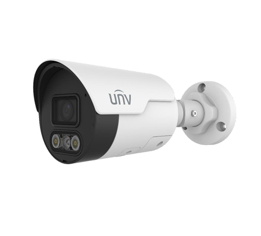 Uniview IPC2124LE-ADF28KMC-DL 4MP ColorHunter Fixed Dual-light Bullet Network Camera