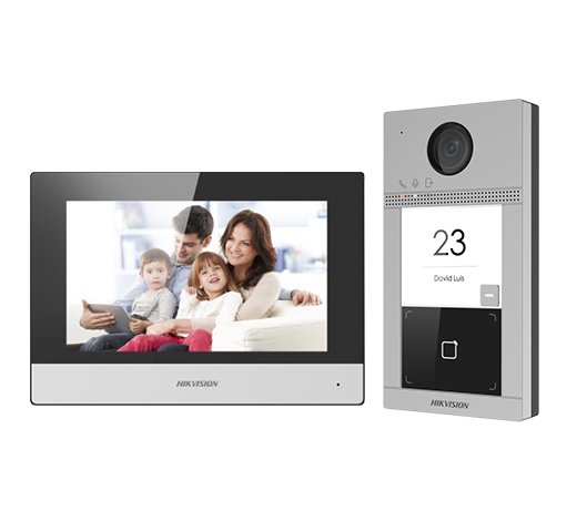 Hikvision DS-KIS604-P(C) IP video intercom kit