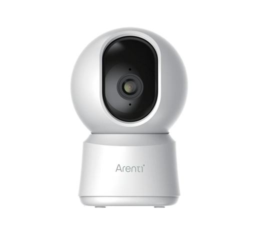 Arenti P2Q Wired Indoor 2.5K 4MP UHD Pan-Tilt 2.4GHz & 5GHz Dual-Band WiFi Camera