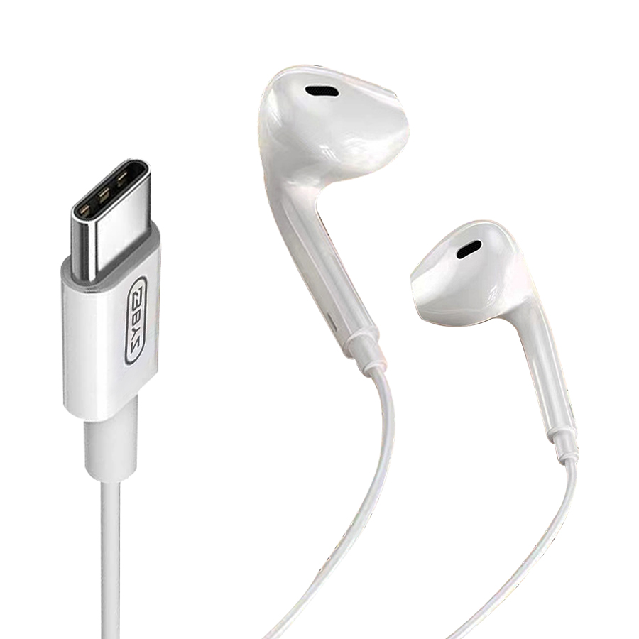 BYZ S915-W Type-C Interface Wired Stereo Earphone