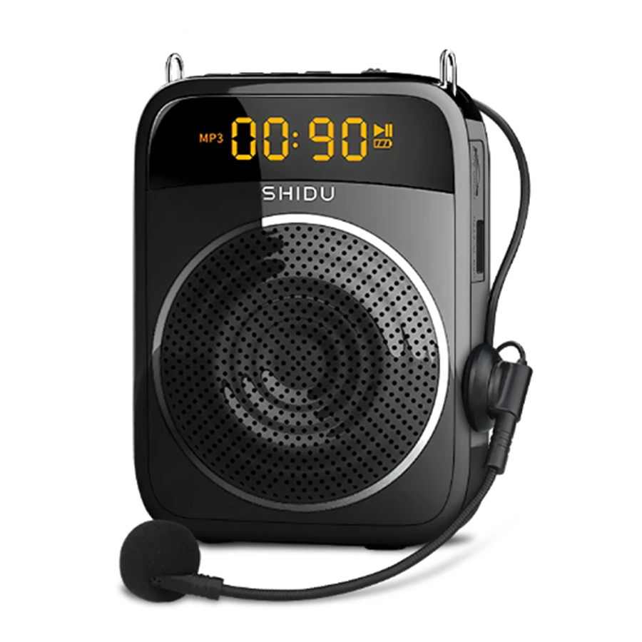 SHIDU S298-B Wired Voice Amplifier with Microphone 10W Power for Teacher
