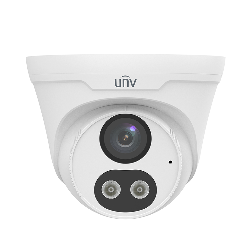 Uniview IPC3618LE-ADF28KC-DL 8MP ColorHunter Fixed Dual-light Turret Network Camera