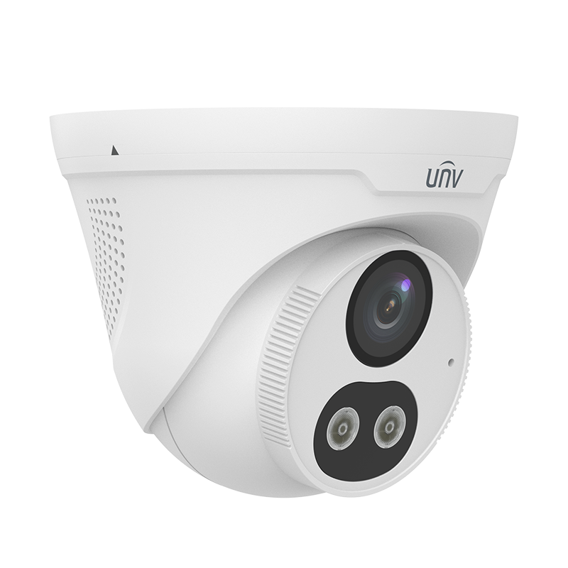 Uniview IPC3618LE-ADF28KC-DL 8MP ColorHunter Fixed Dual-light Turret Network Camera
