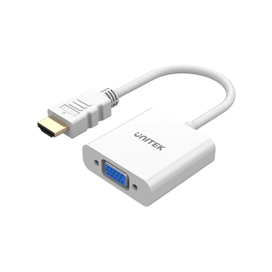 UNITEK Y-6333C01 HDMI Male to VGA Female Adapter