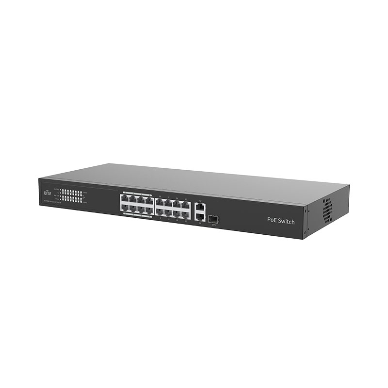 Uniview NSW3000-16T1GT1GC-POE-IN 16-Port Fast Ethernet Cloud Management PoE Switch