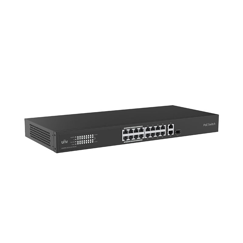 Uniview NSW3000-16T1GT1GC-POE-IN 16-Port Fast Ethernet Cloud Management PoE Switch