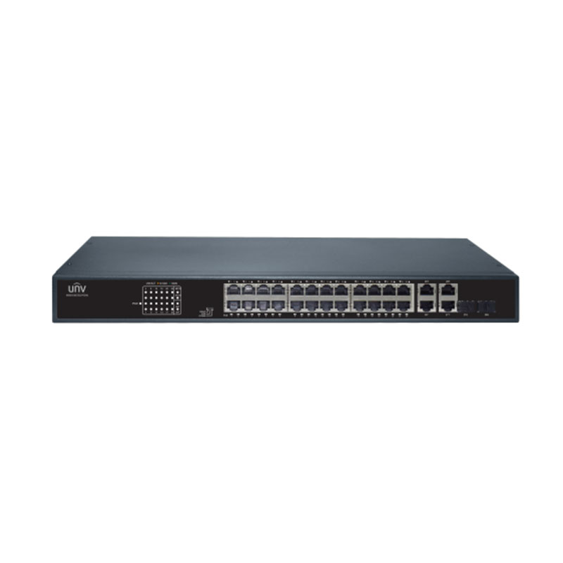 Uniview NSW2010-26GT2GC-POE-IN 24-Port Gigabit Unmanaged PoE Switch