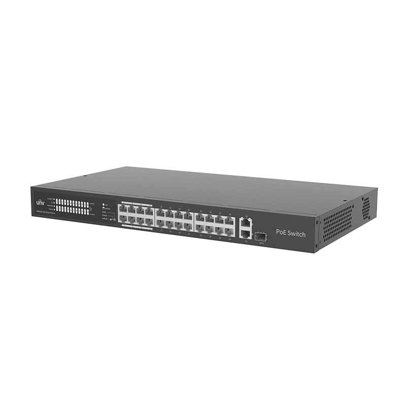 Uniview NSW2020-24T1GT1GC-POE-IN 24-Port Fast Ethernet Unmanaged PoE Switch