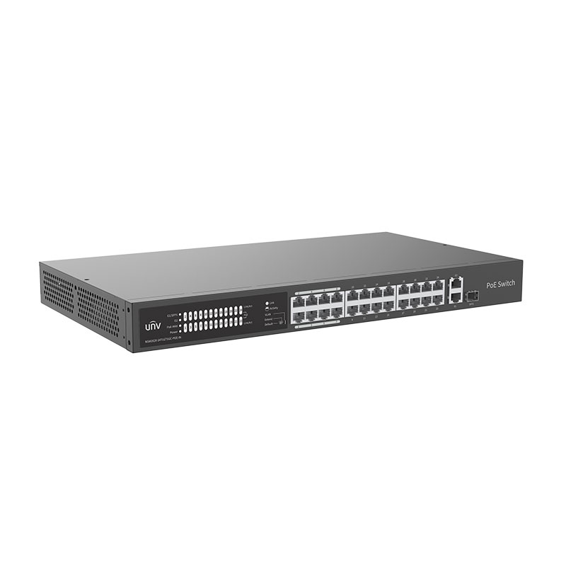 Uniview NSW2020-24T1GT1GC-POE-IN 24-Port Fast Ethernet Unmanaged PoE Switch