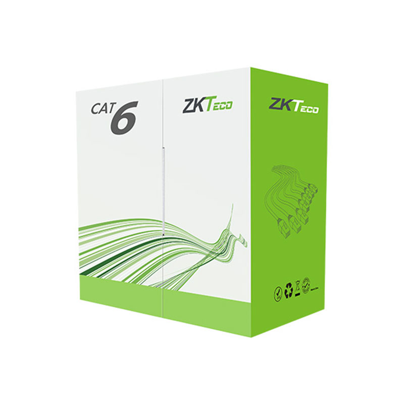 ZKTeco XL600-C-O Copper Clad Aluminum CAT6 UTP Network Cable with Orange Color