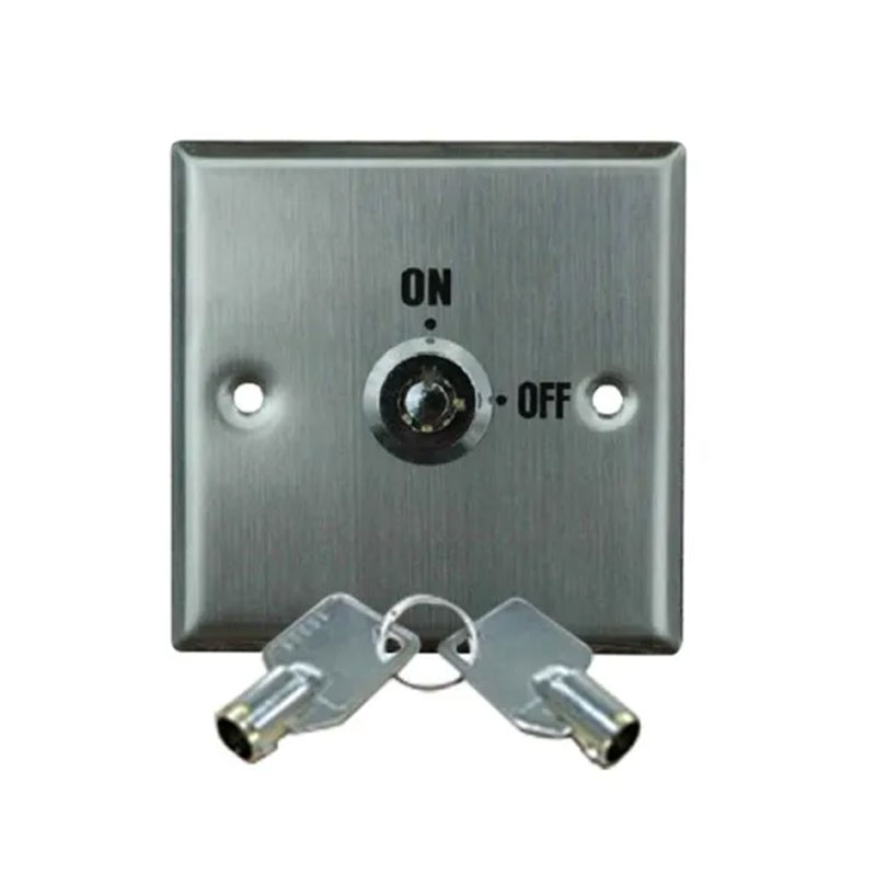 ZKTeco EX-806B Metal Exit Button with Key