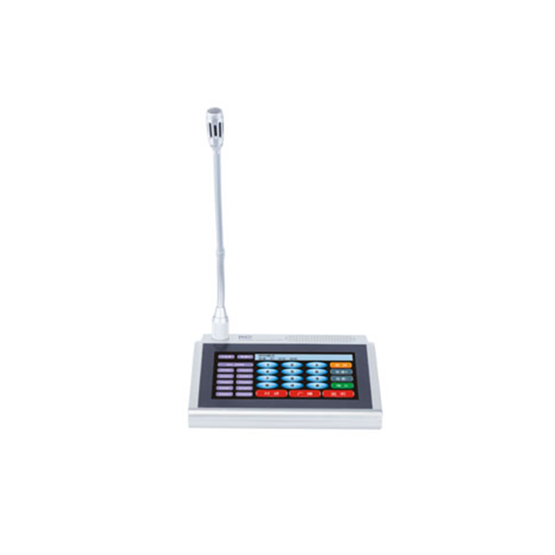 ITC T-7702A 7-inch Touch Screen Desktop Intercom Paging Microphone