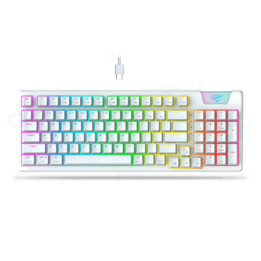 HAVIT KB885L-W Gamenote RGB Wired Mechanical Keyboard