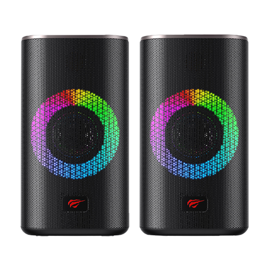 HAVIT SK212SE RGB Light Stereo Computer Speaker 