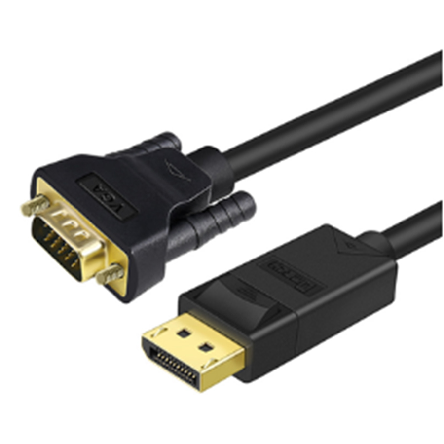 DTECH DT-CU0307 1.8m DisplayPort Male to VGA Male Cable