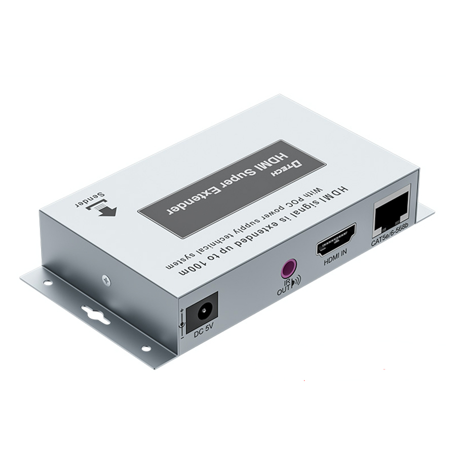 DTECH DT-7078 POC HDMI extender 100m Resolution 1080P/60HZ