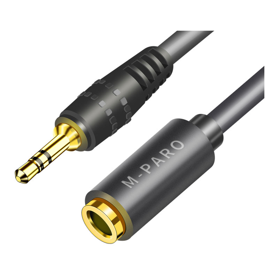 M-PARD V-0027 3m 3.5mm Male to Female Audio Extension Cable