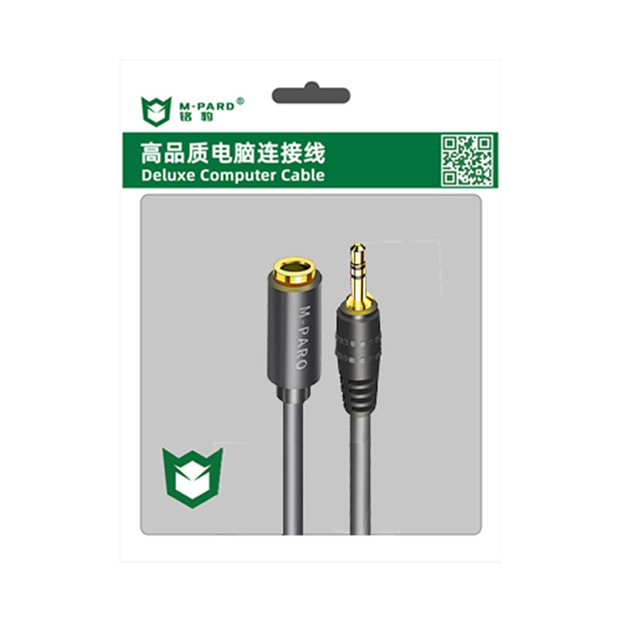 M-PARD V-0028 5m 3.5mm Male to Female Audio Extension Cable