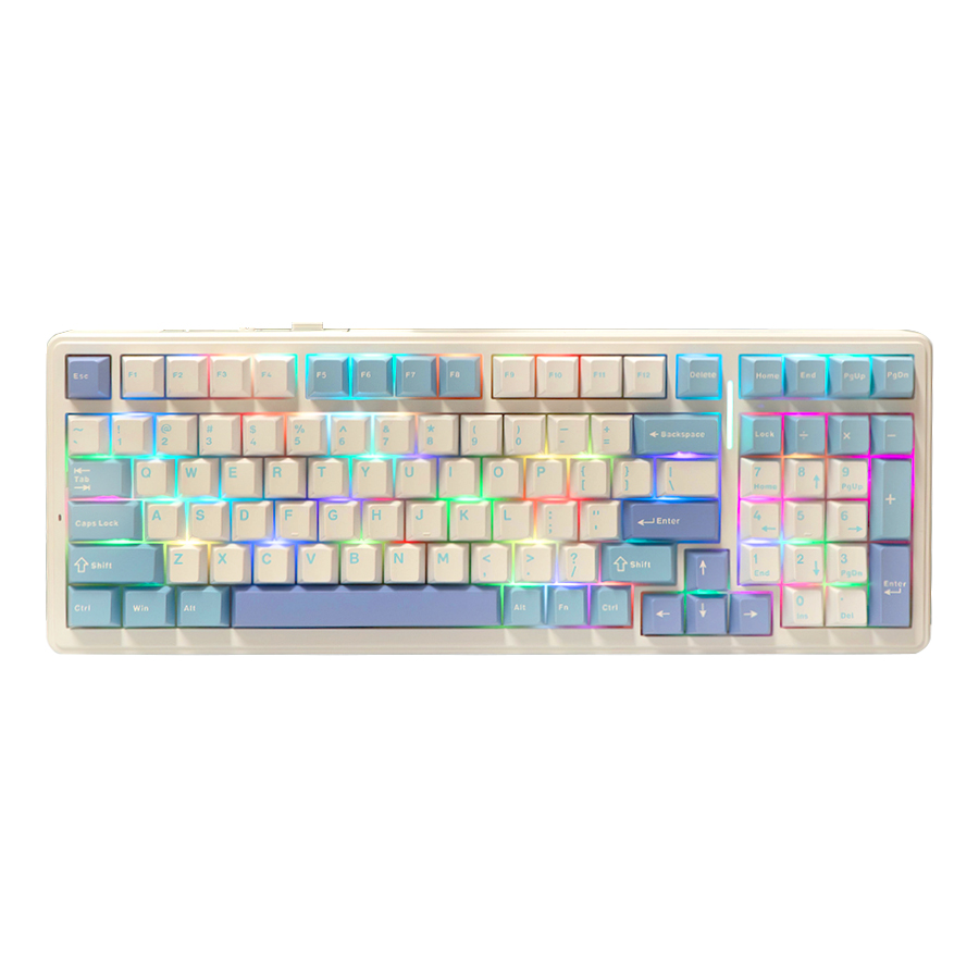 AULA F99 RGB Gasket Mechanical Keyboard   